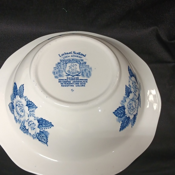 Locks of Scotland Blue Covered Dish - Picture 7 of 7